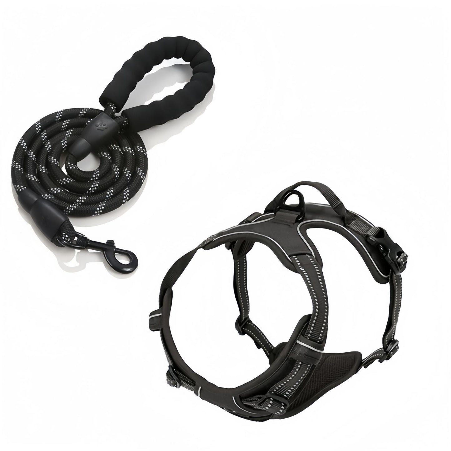 No Pull Harness for Dogs, Breathable Comfort Fit Dog Harness for Medium to Large Dogs for Walking Training