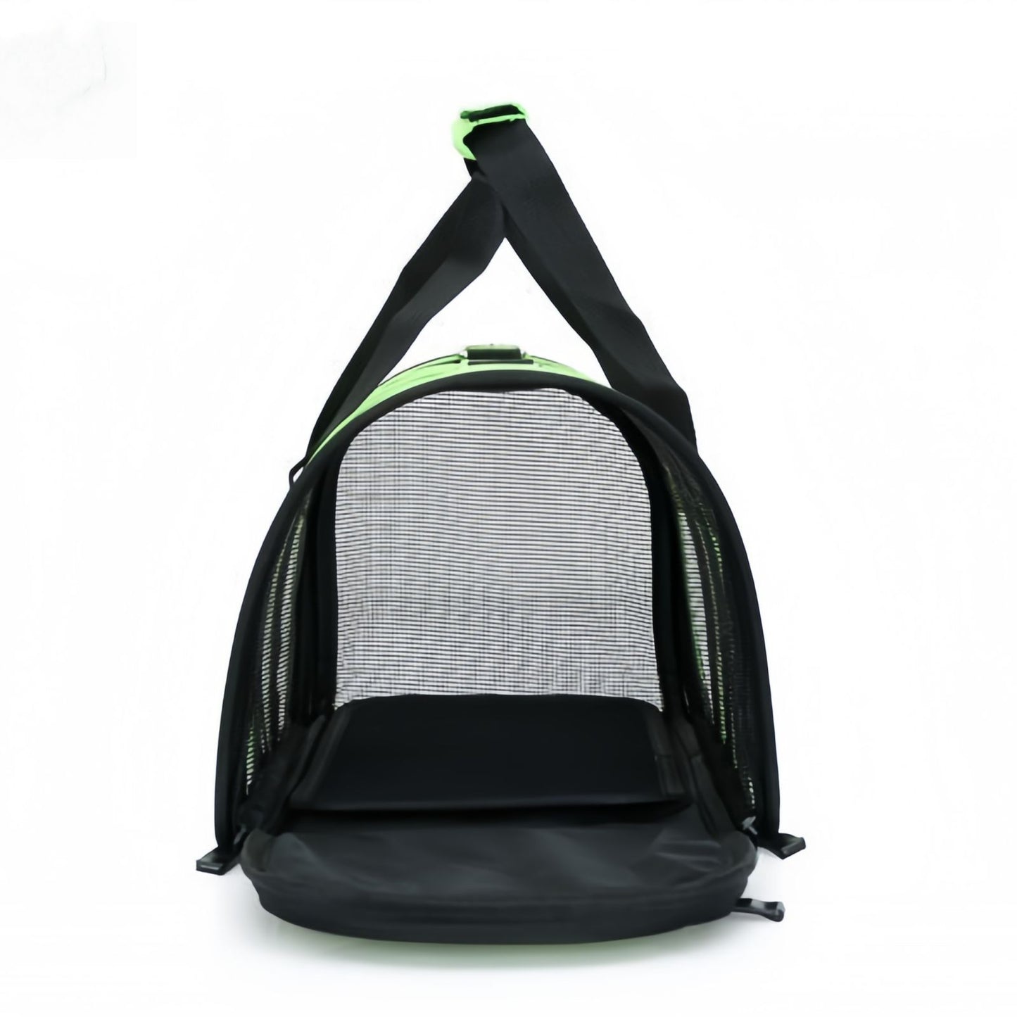 Soft Sided Cat Carrier Bag with Breathable Mesh, Foldable Cat Travel Carrier with Shoulder Strap