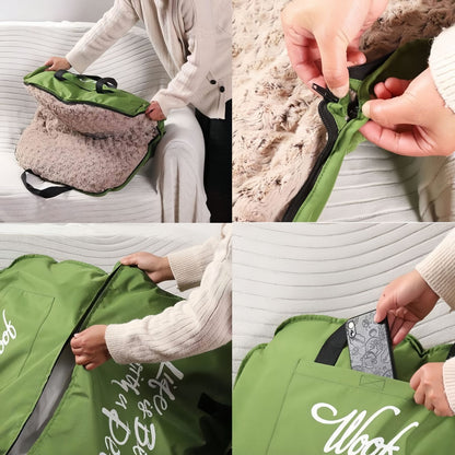 Portable Outdoor Dog Bed, Foldable Travel Dog Bed