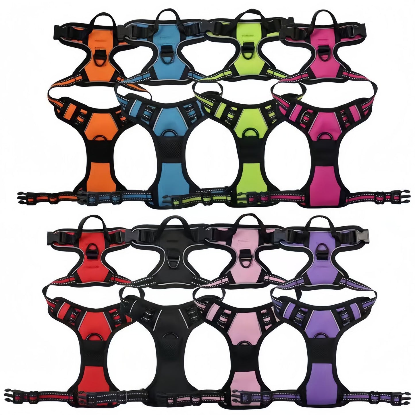 No Pull Harness for Dogs, Breathable Comfort Fit Dog Harness for Medium to Large Dogs for Walking Training