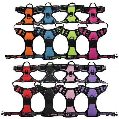No Pull Harness for Dogs, Breathable Comfort Fit Dog Harness for Medium to Large Dogs for Walking Training