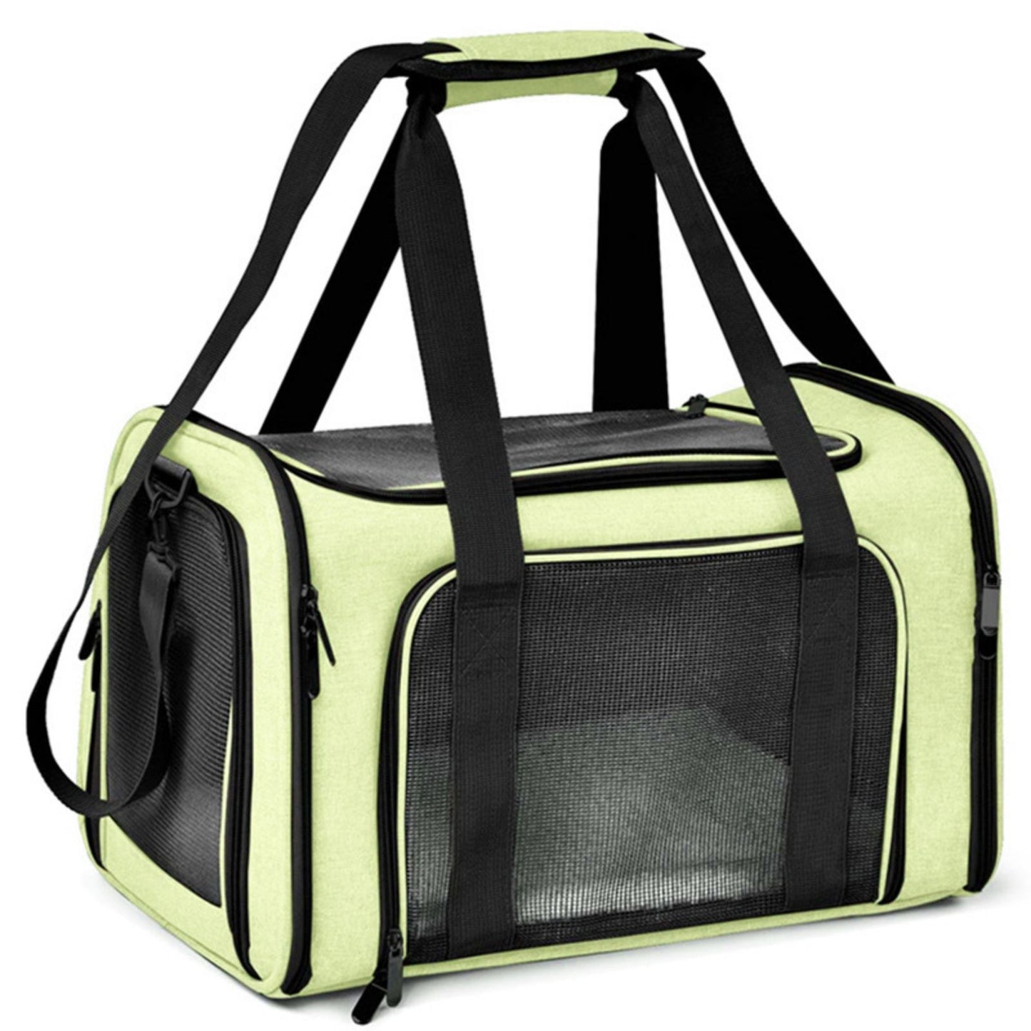 Soft Sided Dog Carrier for Small Dogs & Cats, Breathable Travel Pet Carrier Bag