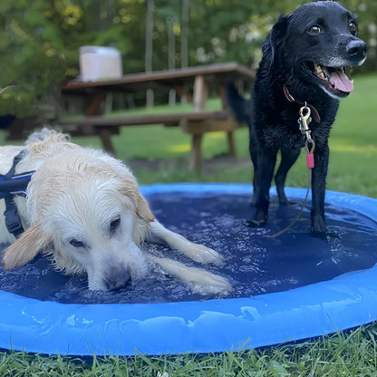 Dog Splash Pad with Sprinkler, Non-Slip Dog Sprinkler Pool for Summer Cooling