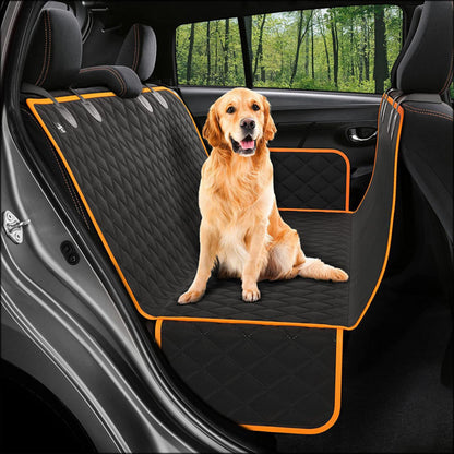 Waterproof Thick Dog Car Seat Cover for Back Seat, Non-Slip Hammock Fits Most Vehicles