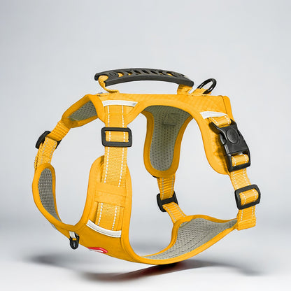 Dog Harness with Handle for Small to Medium Dogs, No Pull Reflective Adjustable Dog Harness to Prevent Pulling for Training Walking