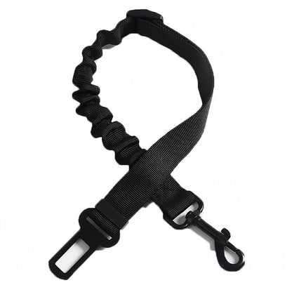Seat Belt for Dogs with Elastic Bungee, Adjustable Dog Car Seat Belt with Swivel Hook for Safe Travel