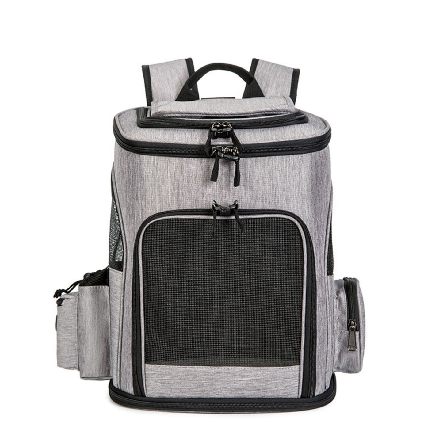 Foldable Cat Carrier Backpack with Breathable Mesh, Large Pet Carrier Backpack for Travel