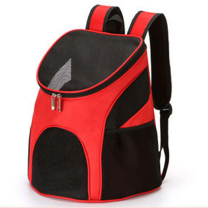 Breathable Dog Carrier Backpack for Small Dogs, Large Space Mesh Pet Travel Backpack