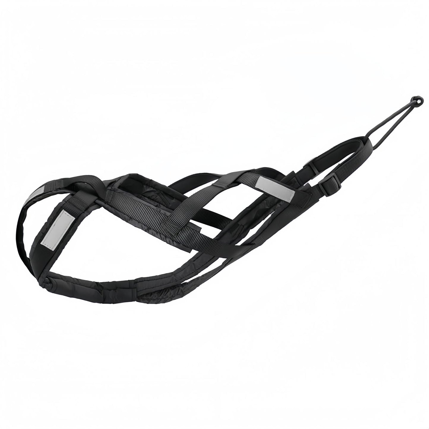 Sled Dog Harness X-Back Reflective Weight Pulling Harness for Medium to Large Dogs, Heavy Duty Skijoring & Canicross Harness