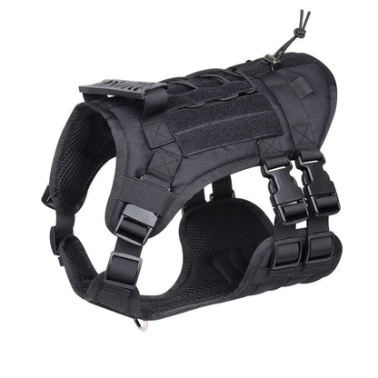 Adjustable Large Dog Harness No Pull with Handle, Tactical Training Harness for Medium & Large Dogs