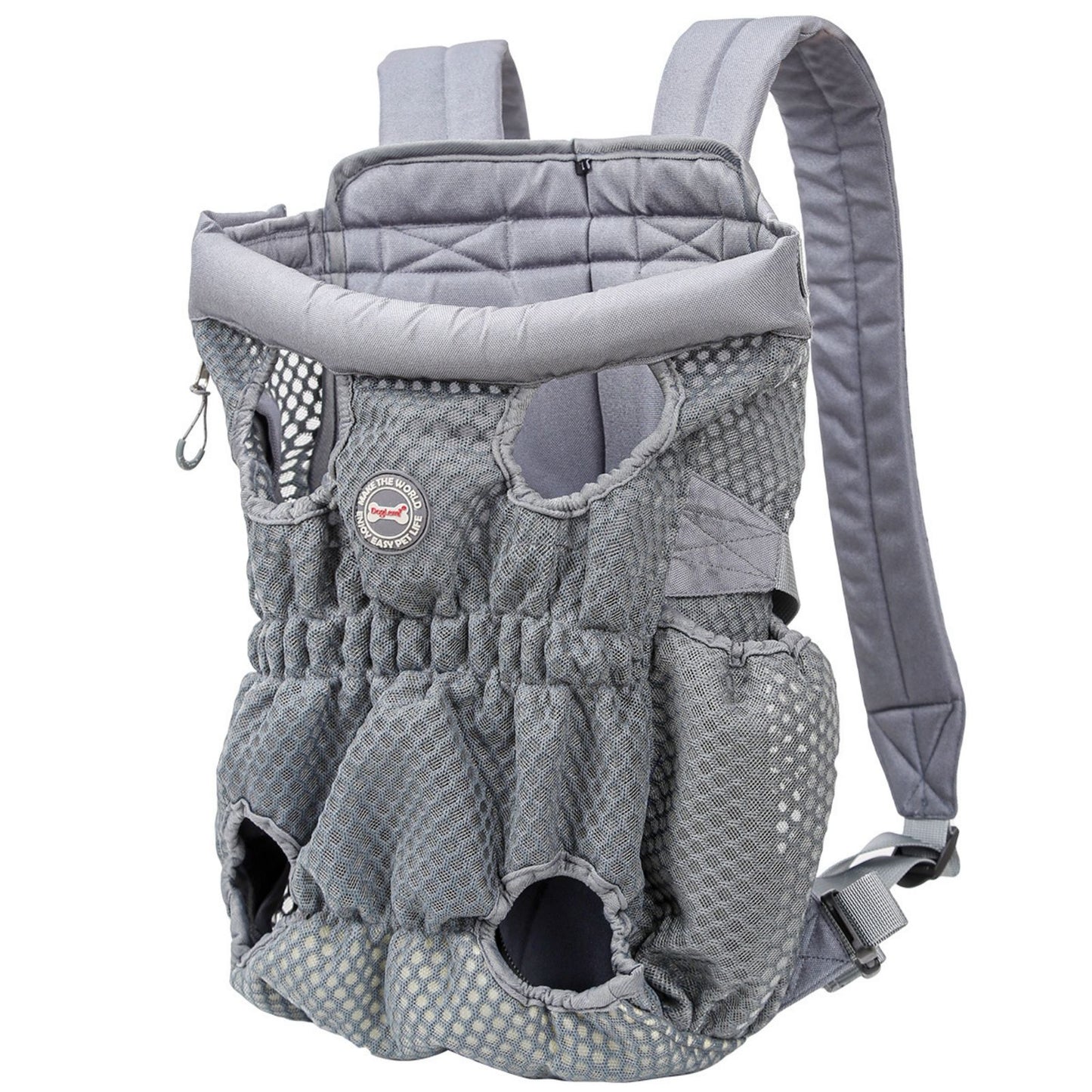 Puppy Dog Backpack Carrier, Breathable Front & Back Dog Carrier for Small Medium Dogs