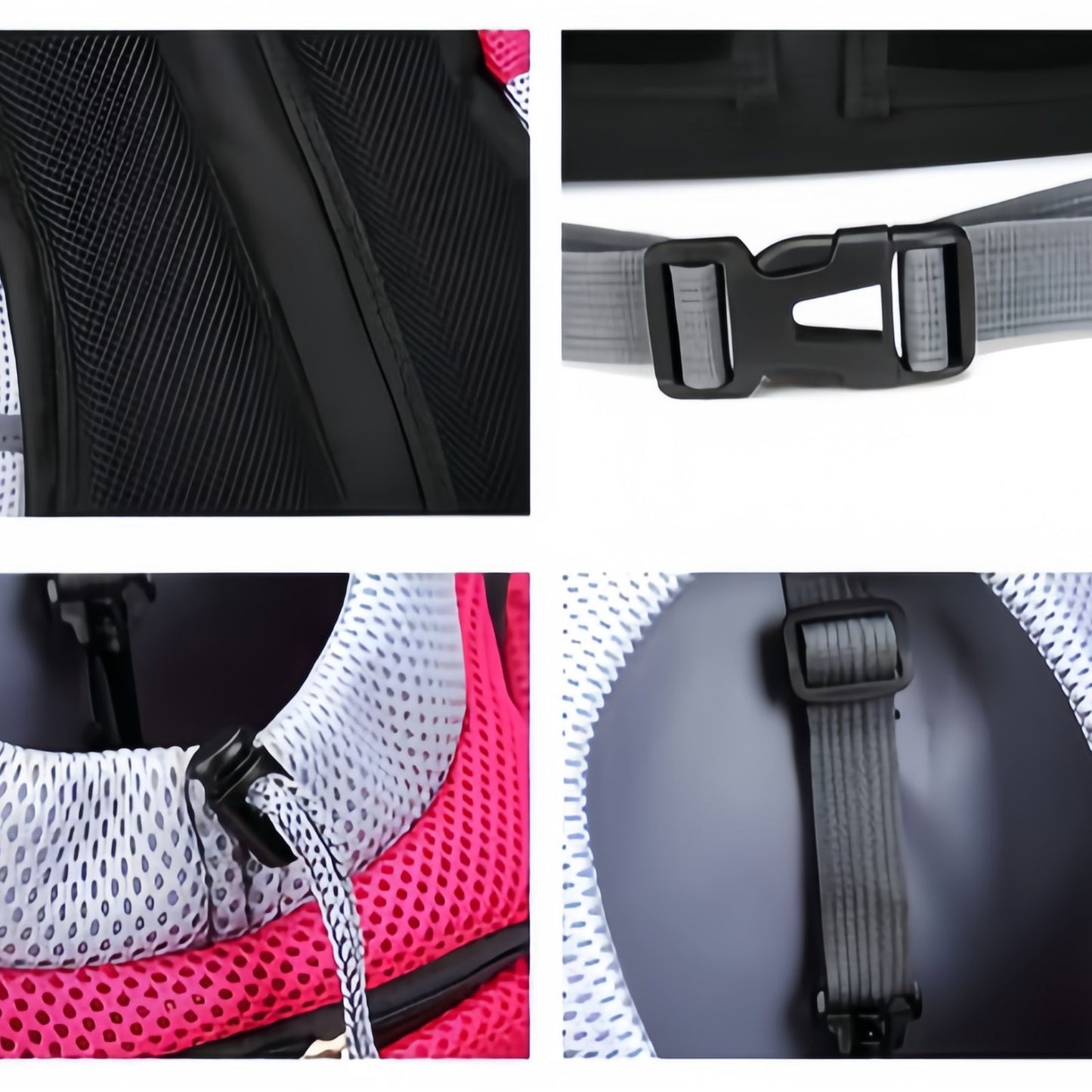 Travel Dog Carrier Backpack for Small Dogs & Cats, Breathable Mesh Pet Backpack Carrier with Head Out Design