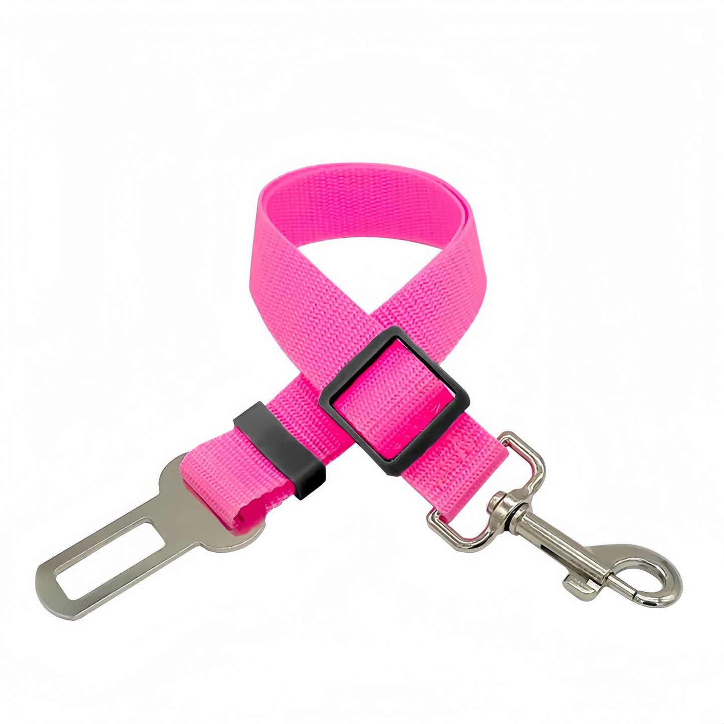 Dog Seat Belt for Car Adjustable Pet Safety Leash, Nylon Dog Car Seat Belt with Swivel Clip