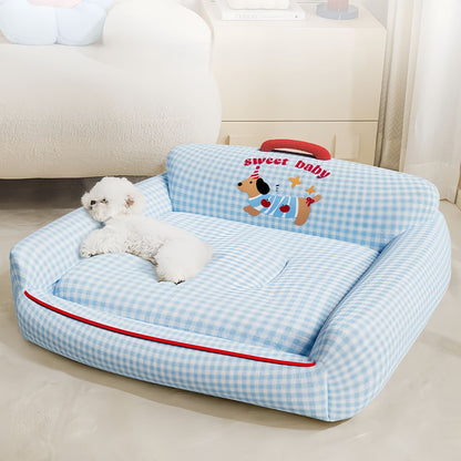 Dog Couch Bed & Cat Sofa Bed, Pet Sofa Bed for Small & Medium Dogs
