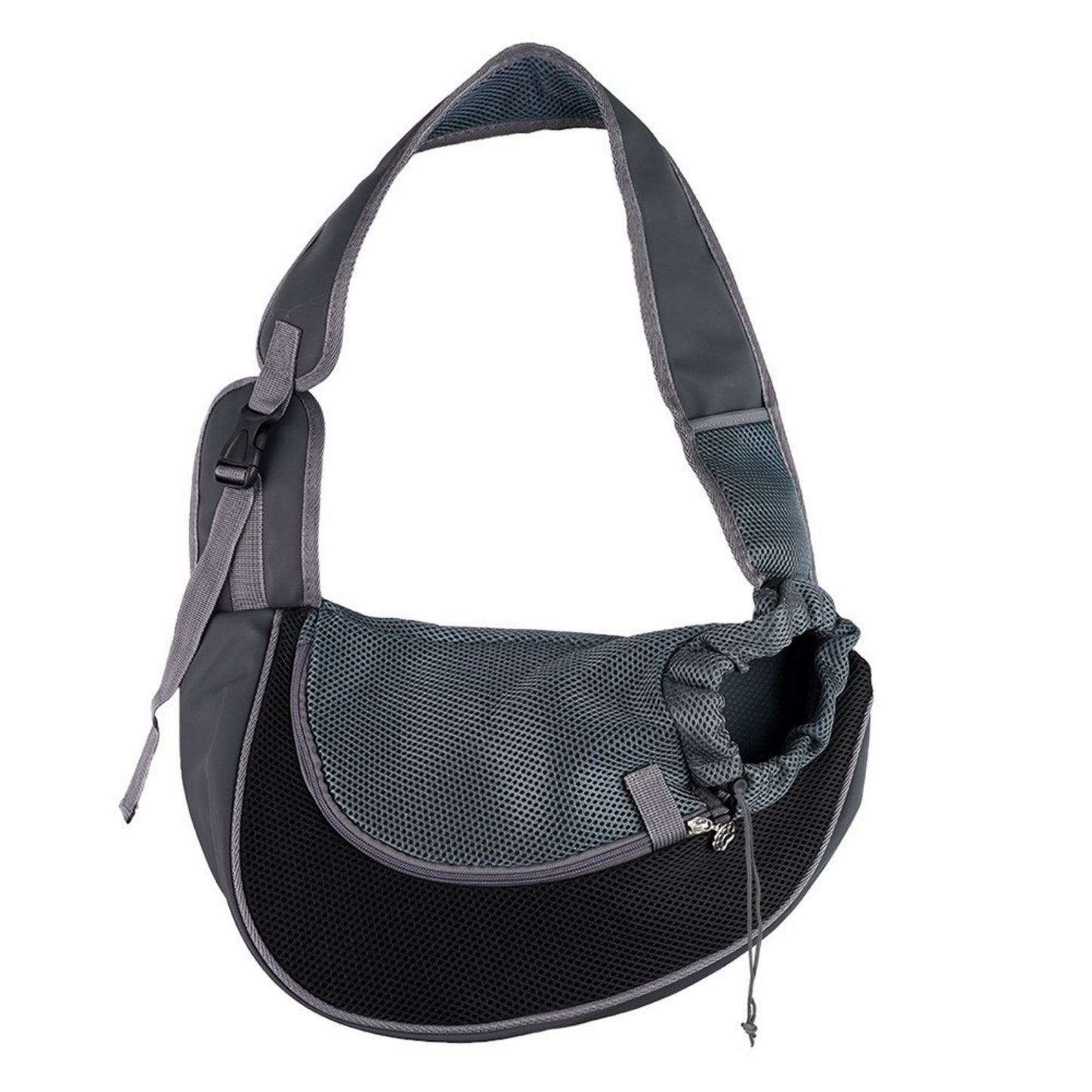 Small Dog Sling Carrier, Breathable Mesh Front Pouch Shoulder Bag for Small Dogs