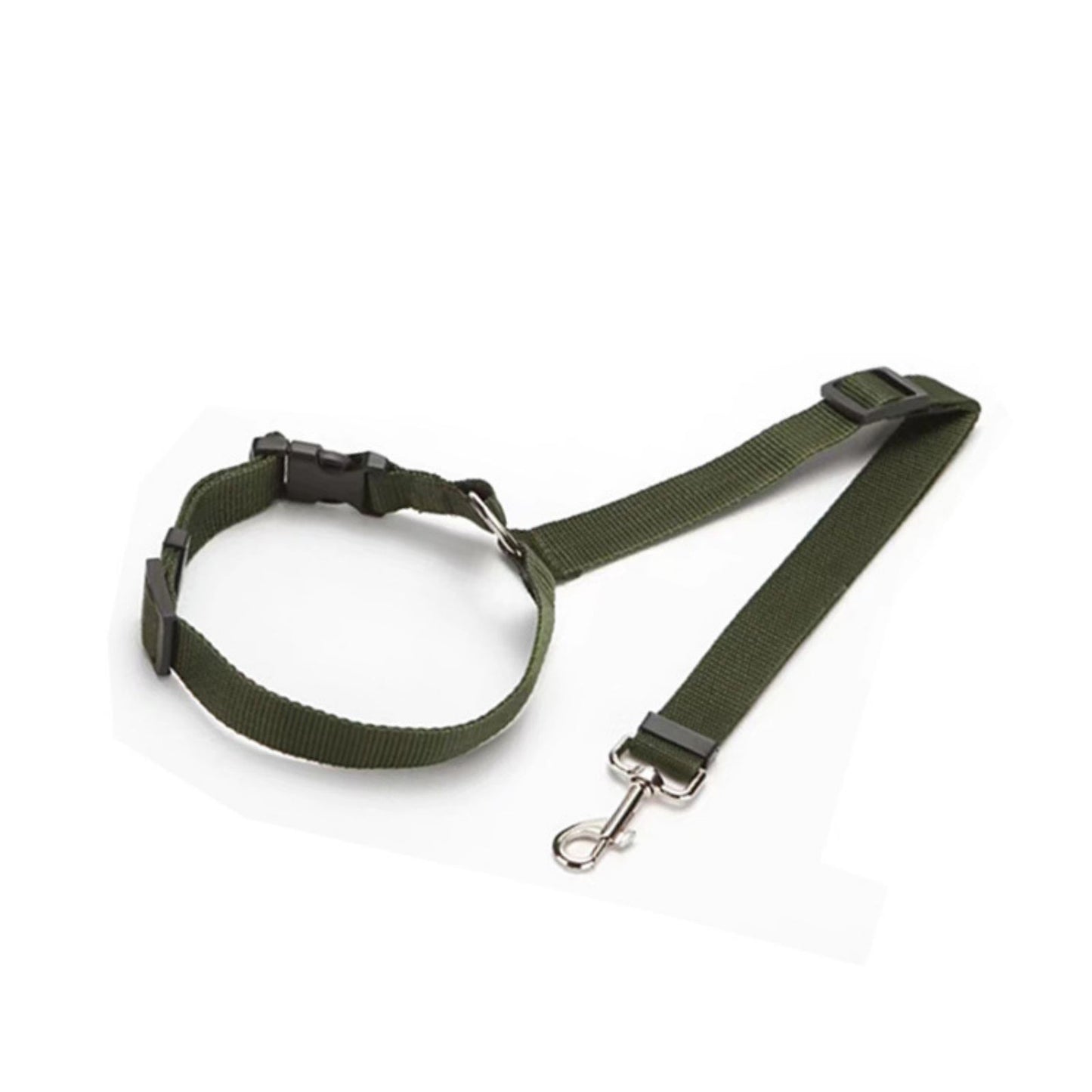 Dog Car Seat Belt Adjustable Headrest Safety Leash for Dogs, Nylon Pet Car Restraint with Swivel Clip