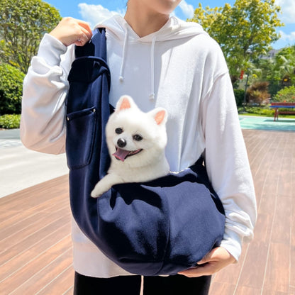 Small Dog Sling Carrier, Hands Free Pet Sling Carrier for Small Dogs and Cats