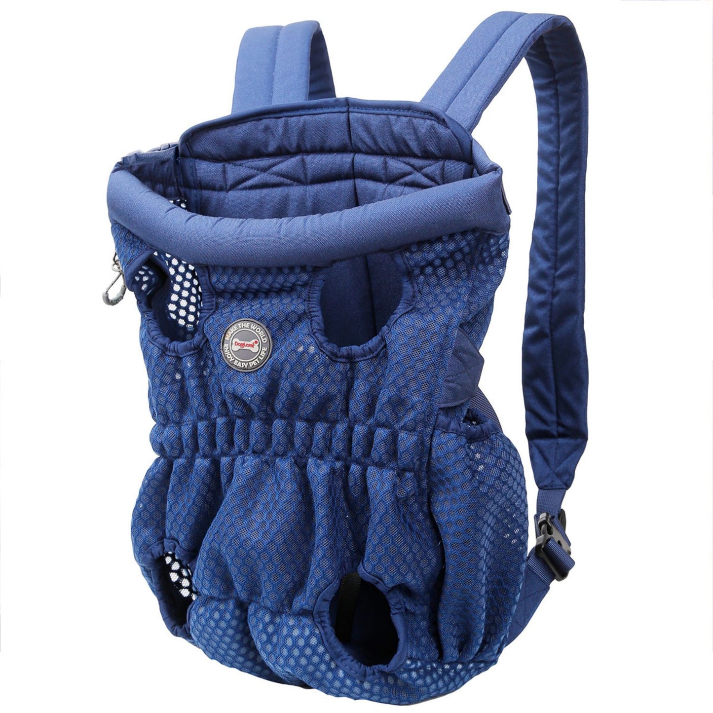 Puppy Dog Backpack Carrier, Breathable Front & Back Dog Carrier for Small Medium Dogs