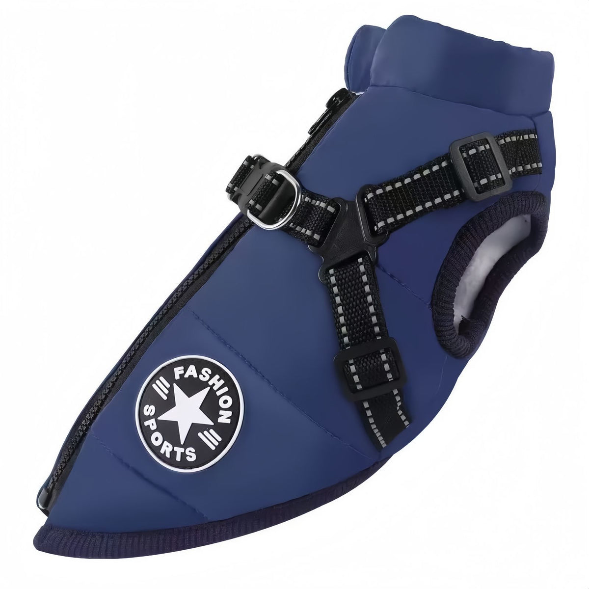 Waterproof Dog Winter Coat with Built-in Harness, Warm Reflective Dog Jacket