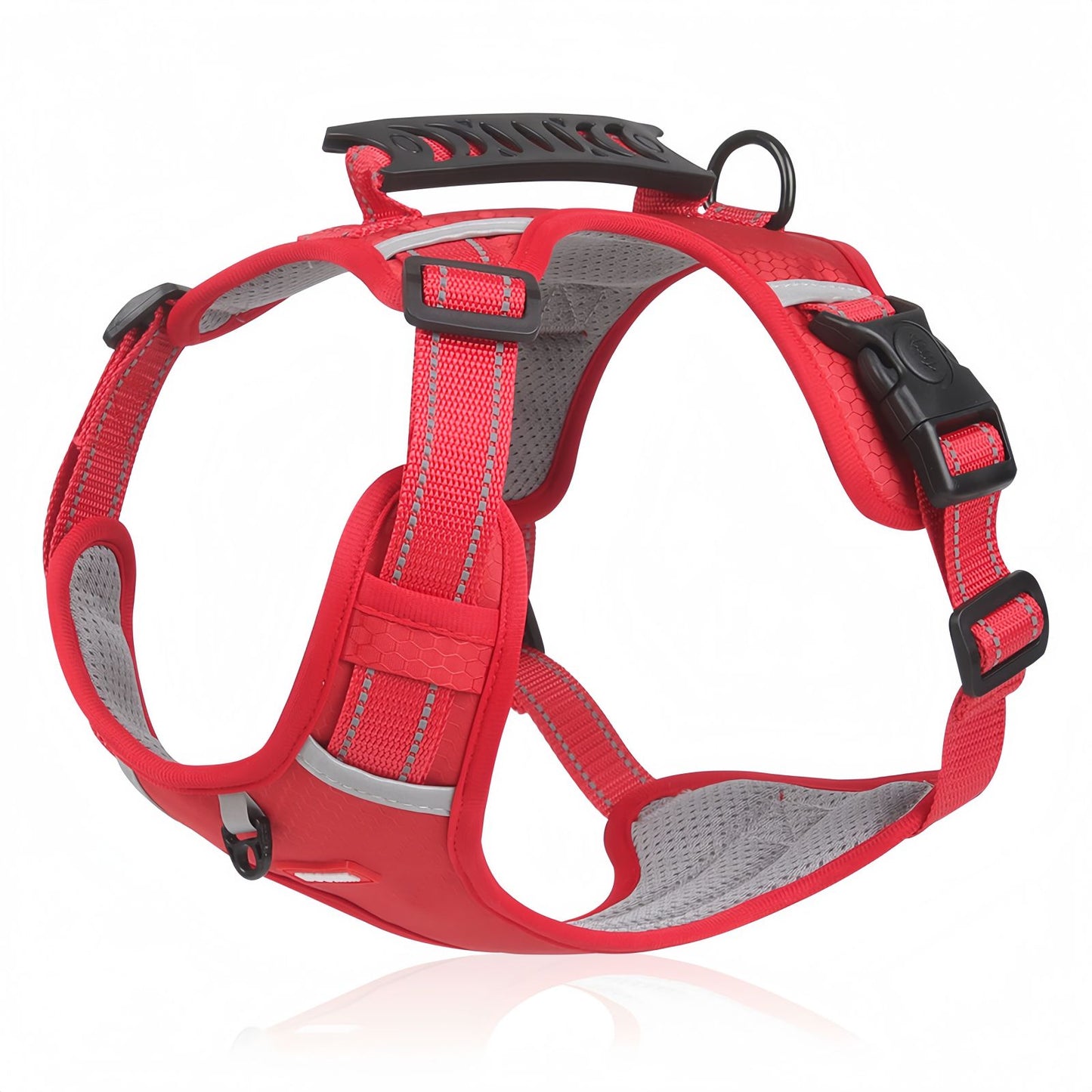 No Pull Dog Harness with Handle, Reflective Adjustable Dog Harness for Small to Medium Dogs