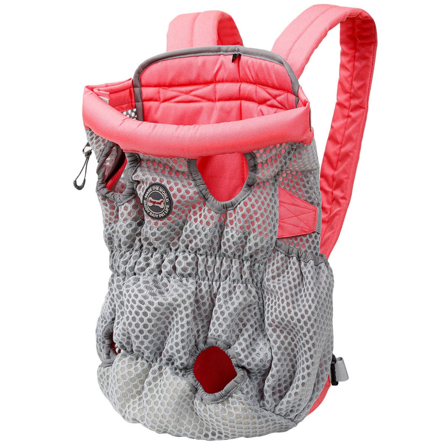 Puppy Dog Backpack Carrier, Breathable Front & Back Dog Carrier for Small Medium Dogs