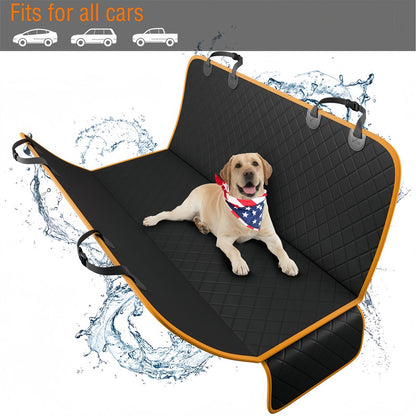 Waterproof Thick Dog Car Seat Cover for Back Seat, Non-Slip Hammock Fits Most Vehicles