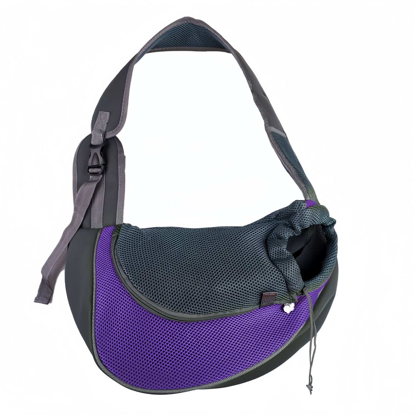 Small Dog Sling Carrier, Breathable Mesh Front Pouch Shoulder Bag for Small Dogs