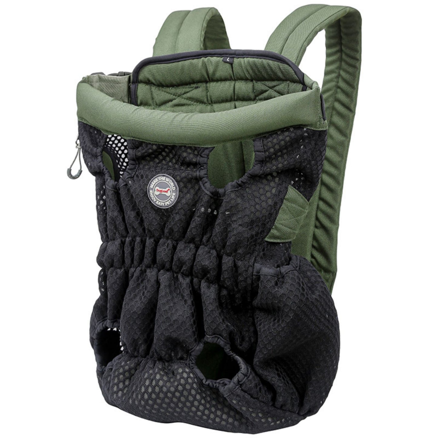 Puppy Dog Backpack Carrier, Breathable Front & Back Dog Carrier for Small Medium Dogs