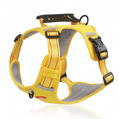 No Pull Dog Harness with Handle, Reflective Adjustable Dog Harness for Small to Medium Dogs