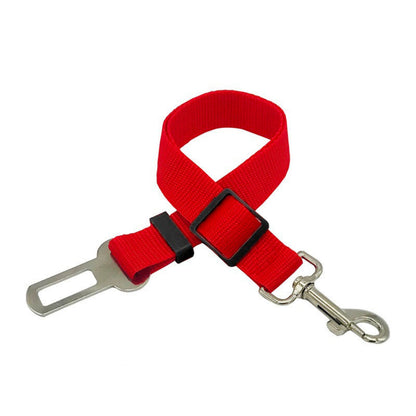Dog Seat Belt for Car Adjustable Pet Safety Leash, Nylon Dog Car Seat Belt with Swivel Clip