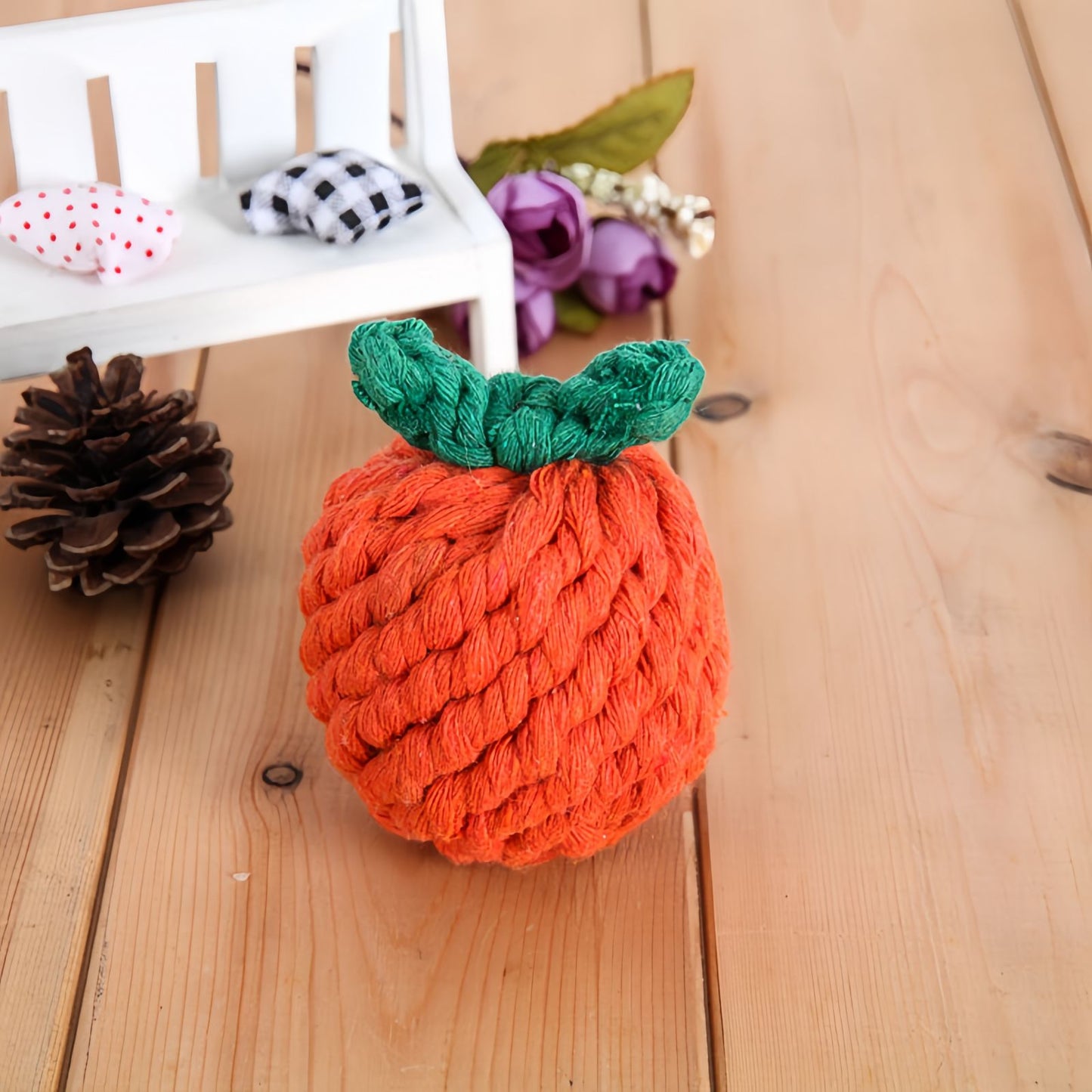 Cotton Rope Dog Toy Animal Shape, Durable Dog Chew & Teething Toy, Interactive Tug Dog Toy