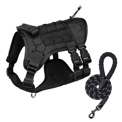 Adjustable Large Dog Harness No Pull with Handle, Tactical Training Harness for Medium & Large Dogs