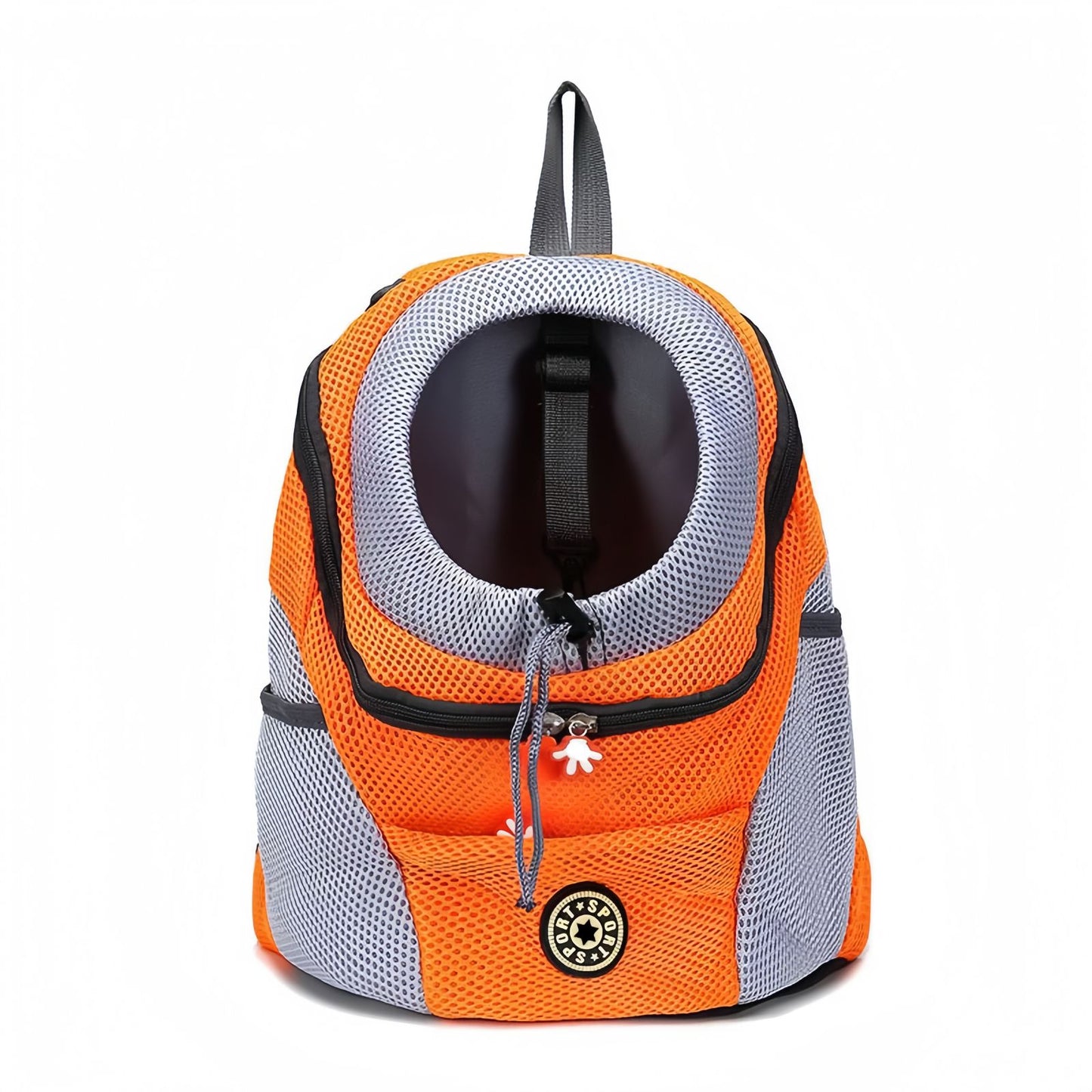 Travel Dog Carrier Backpack for Small Dogs & Cats, Breathable Mesh Pet Backpack Carrier with Head Out Design