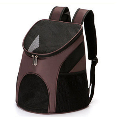 Breathable Dog Carrier Backpack for Small Dogs, Large Space Mesh Pet Travel Backpack