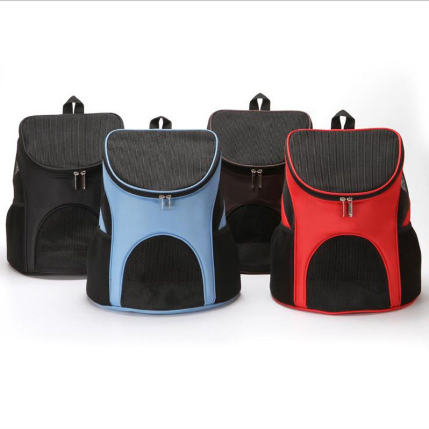 Breathable Dog Carrier Backpack for Small Dogs, Large Space Mesh Pet Travel Backpack
