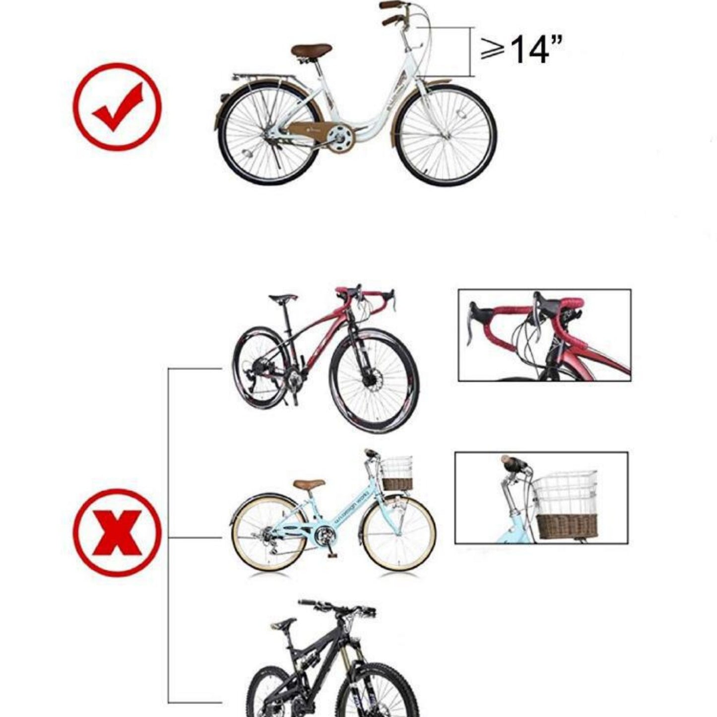 Dog Bike Backpack, 3-in-1 Bicycle Dog Backpack Carrier with Breathable Mesh & Handlebar Mount for Cycling, Travel & Outdoor Adventures