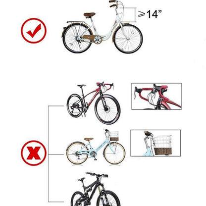 Dog Bike Backpack, 3-in-1 Bicycle Dog Backpack Carrier with Breathable Mesh & Handlebar Mount for Cycling, Travel & Outdoor Adventures