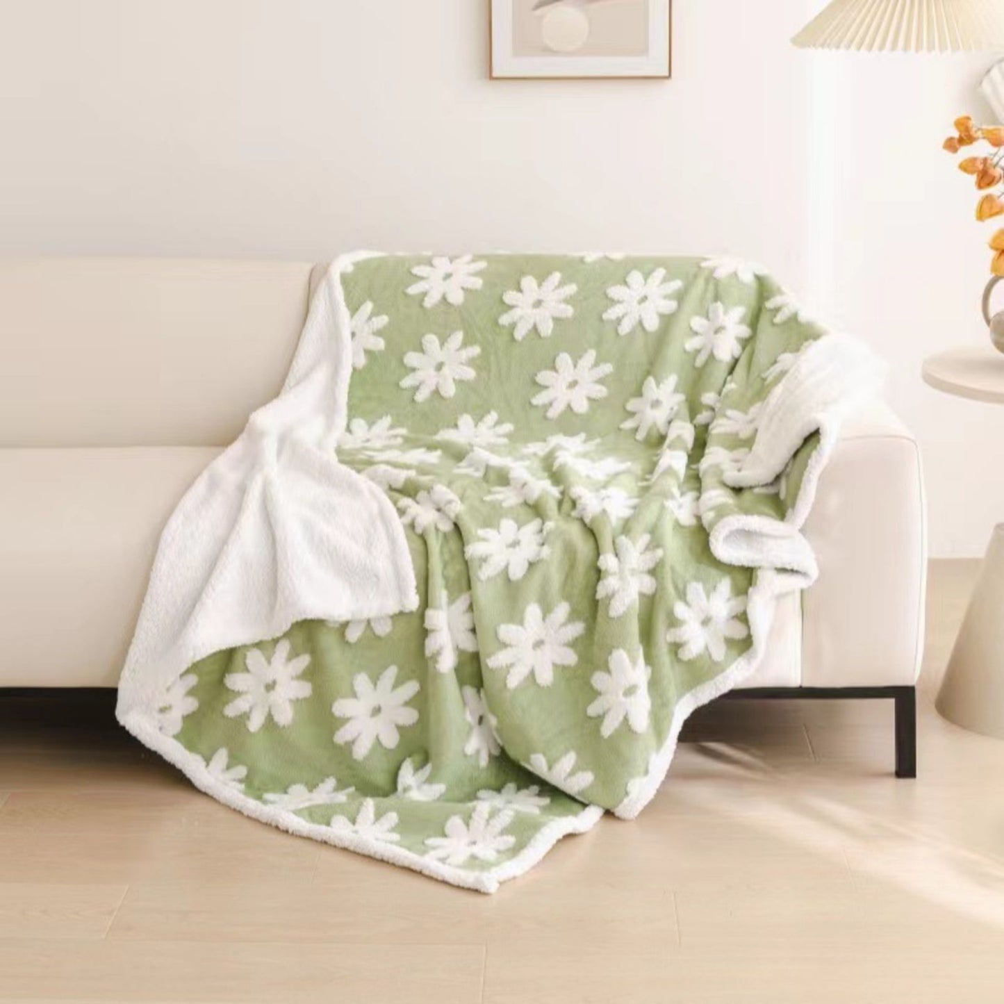 Waterproof Dog Blanket for Couch, Soft Pet Blanket Furniture Protector for Sofa, Bed & Crate