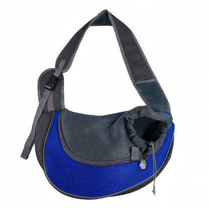 Small Dog Sling Carrier, Breathable Mesh Front Pouch Shoulder Bag for Small Dogs