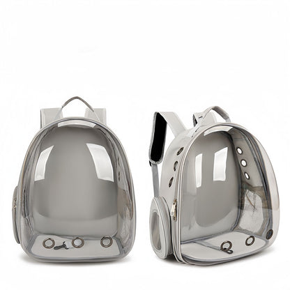 Bubble Cat Backpack with Window, Space Capsule Pet Carrier Backpack for Cats