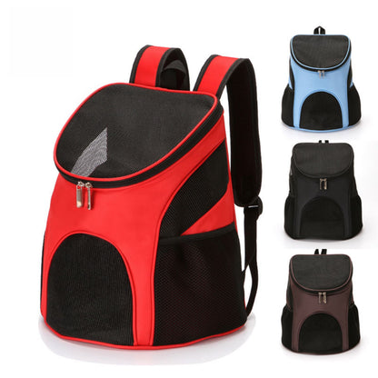 Breathable Dog Carrier Backpack for Small Dogs, Large Space Mesh Pet Travel Backpack