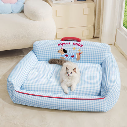 Dog Couch Bed & Cat Sofa Bed, Pet Sofa Bed for Small & Medium Dogs