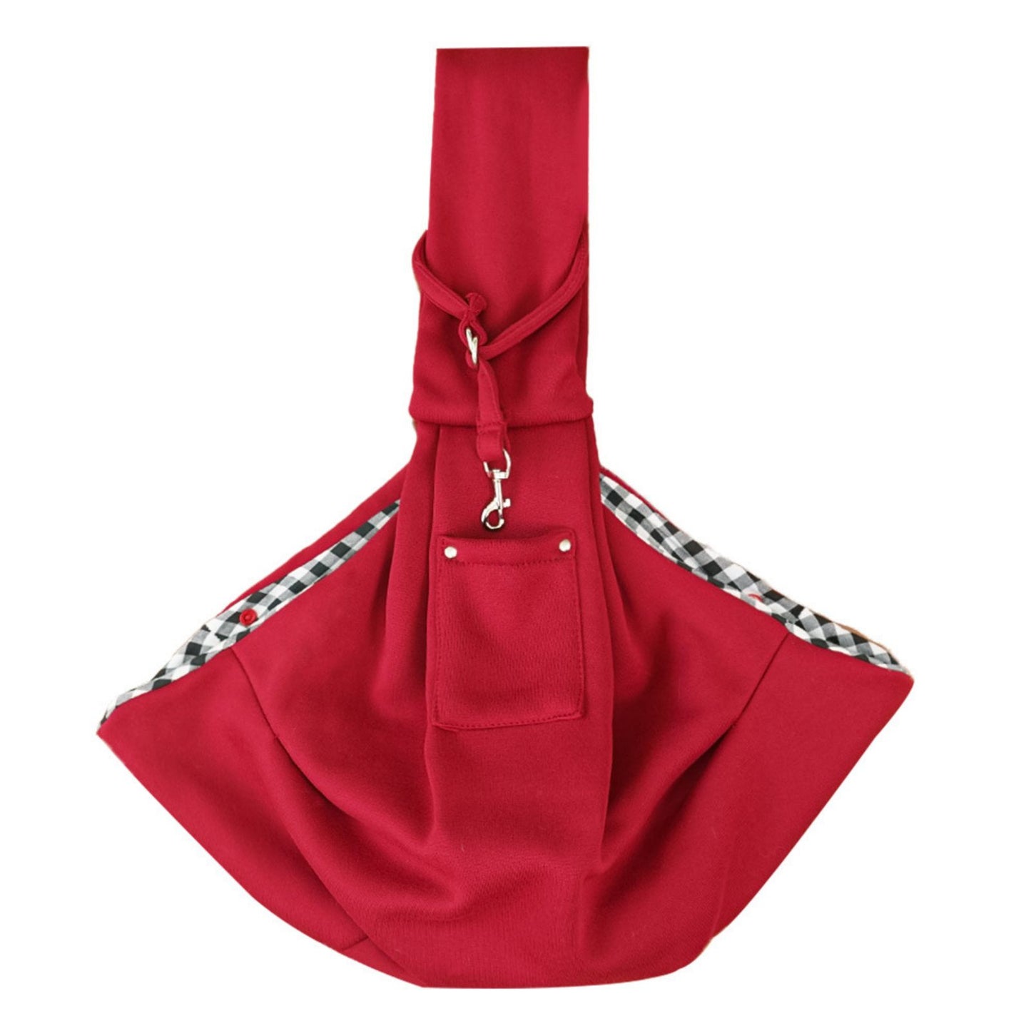 Small Dog Sling Carrier, Hands Free Pet Sling Carrier for Small Dogs and Cats