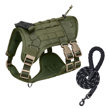 Adjustable Large Dog Harness No Pull with Handle, Tactical Training Harness for Medium & Large Dogs