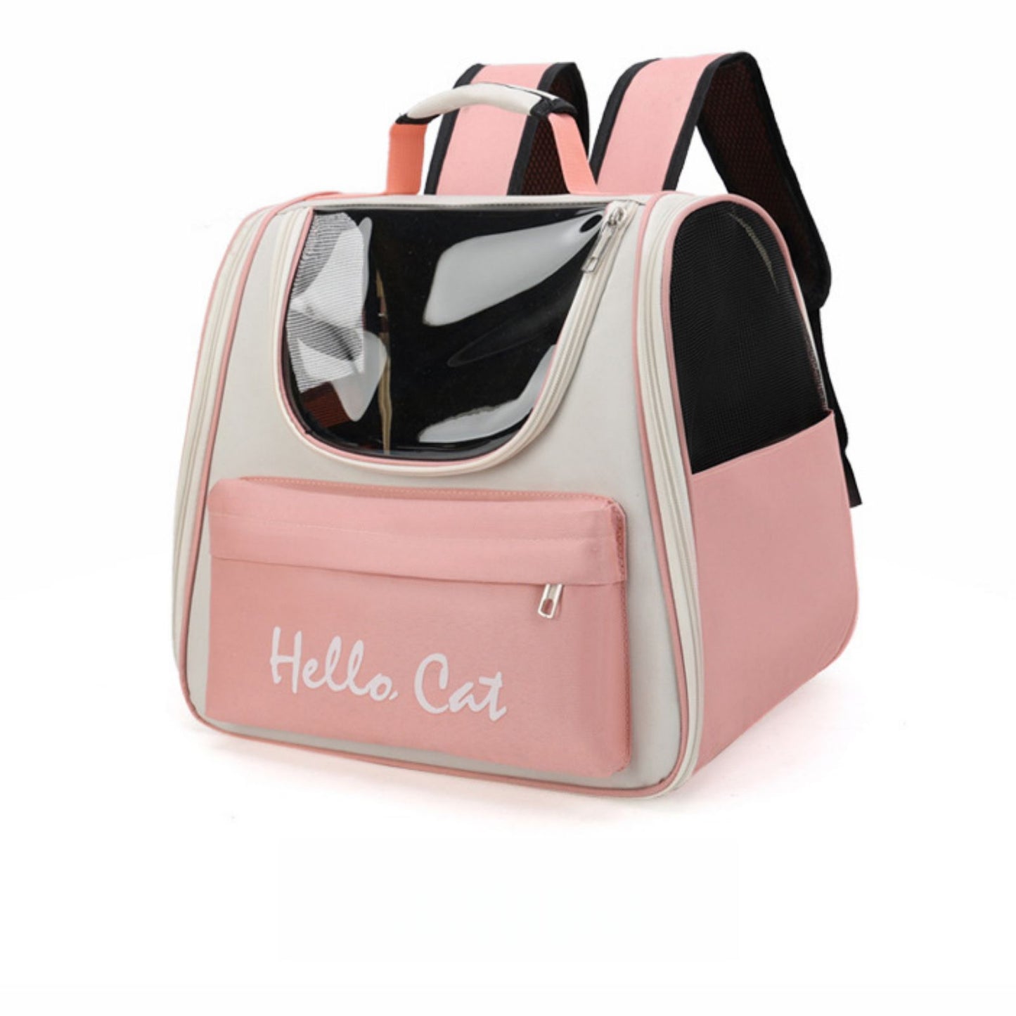 Cat Backpack Carrier with Clear Window, Breathable Pet Travel Backpack for Cats