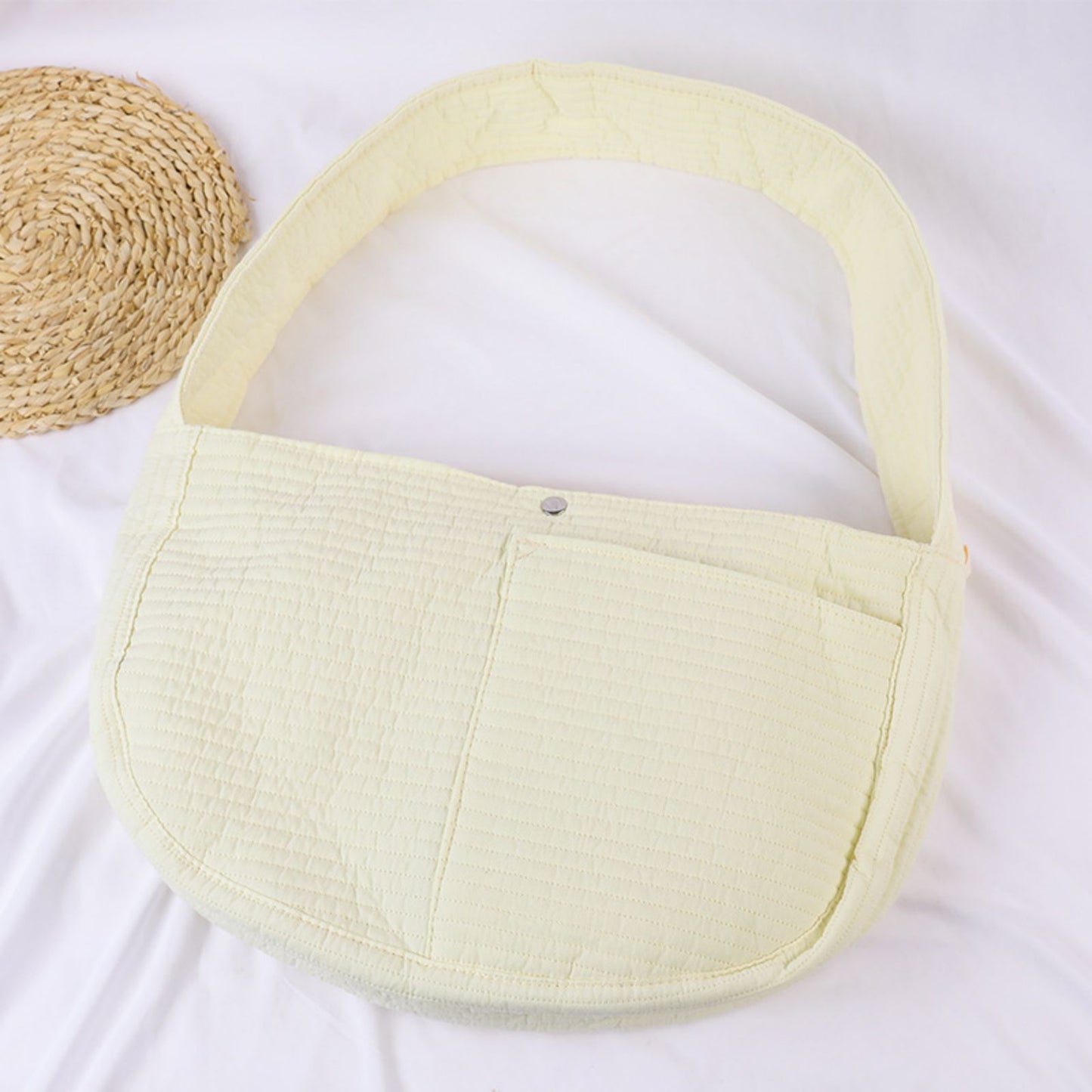 Pet Sling Carrier for Cats & Small Dogs, Hands-Free Cat Carrier Shoulder Bag for Travel & Outdoor