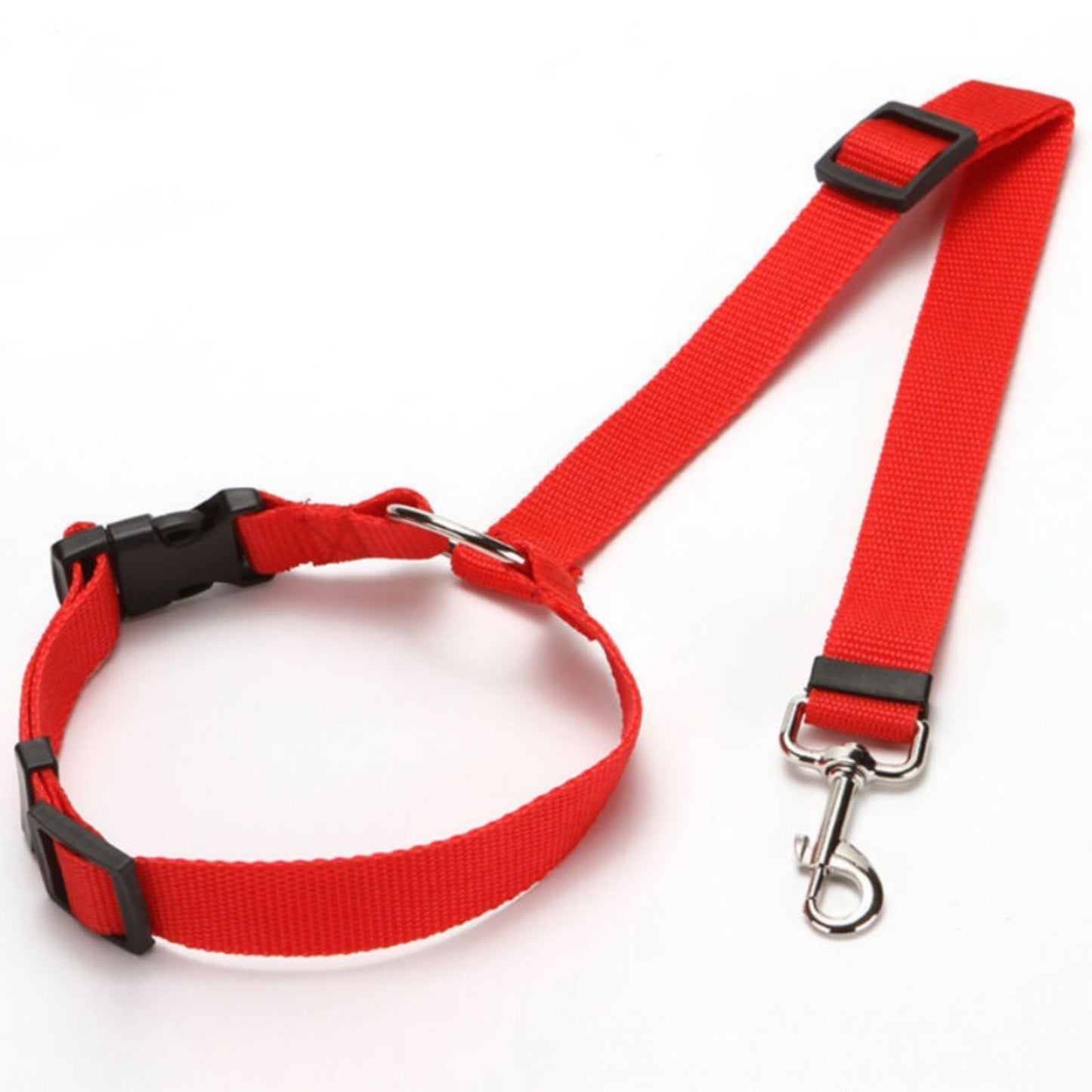 Dog Car Seat Belt Adjustable Headrest Safety Leash for Dogs, Nylon Pet Car Restraint with Swivel Clip