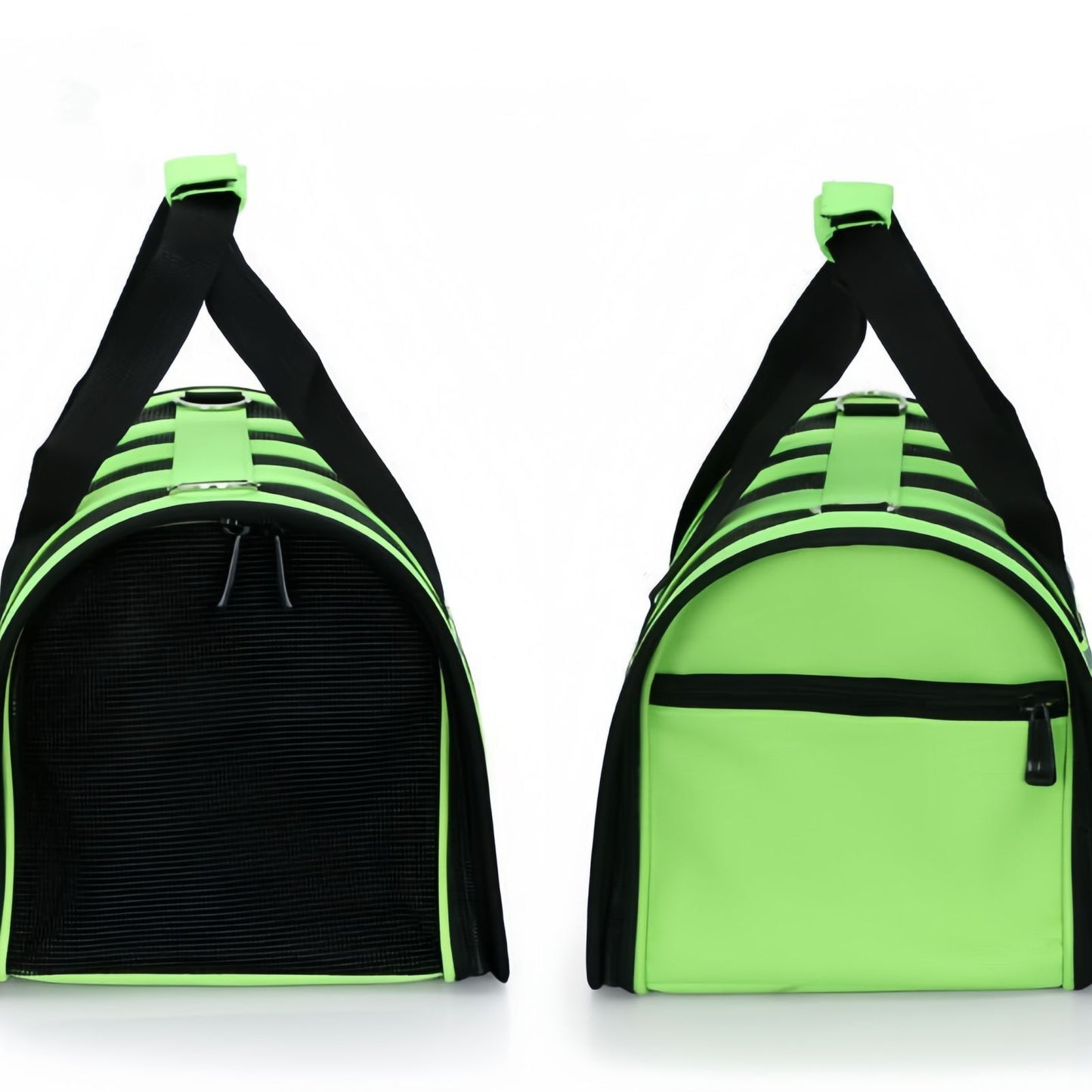 Soft Sided Cat Carrier Bag with Breathable Mesh, Foldable Cat Travel Carrier with Shoulder Strap