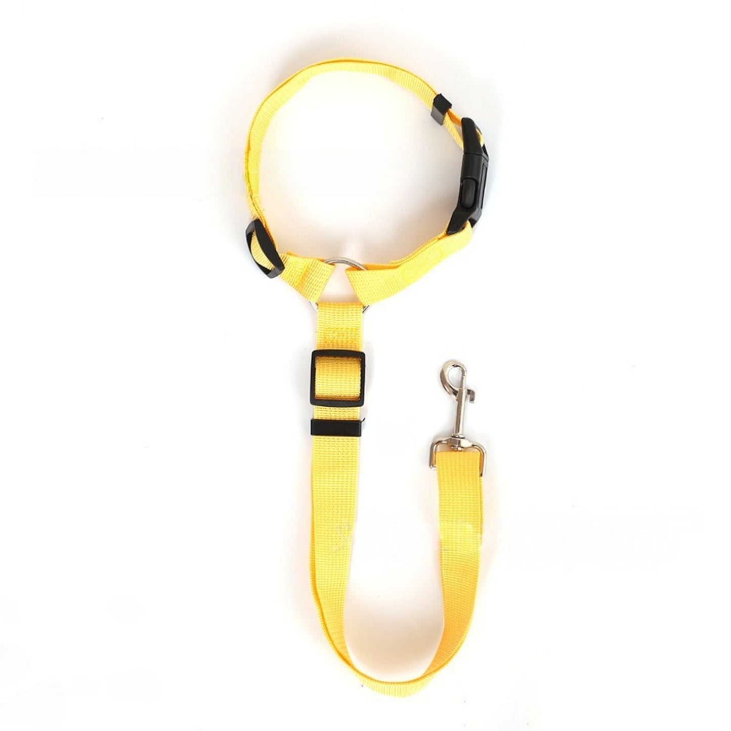 Dog Car Seat Belt Adjustable Headrest Safety Leash for Dogs, Nylon Pet Car Restraint with Swivel Clip