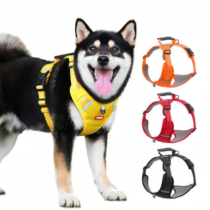 No Pull Dog Harness with Handle, Reflective Adjustable Dog Harness for Small to Medium Dogs